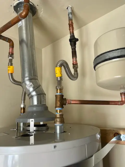 Water heater installation and plumbing repair in Warrenville